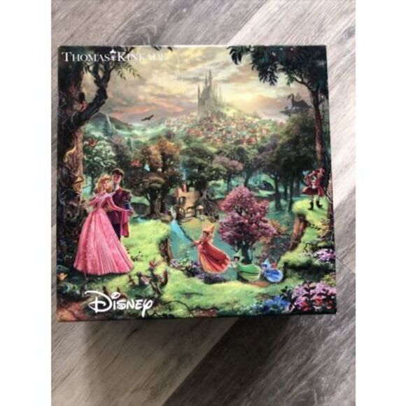 Disney Ceaco Thomas Kinkade Sleeping Beauty Puzzle 500 Piece Puzzle - Picture 1 of 7